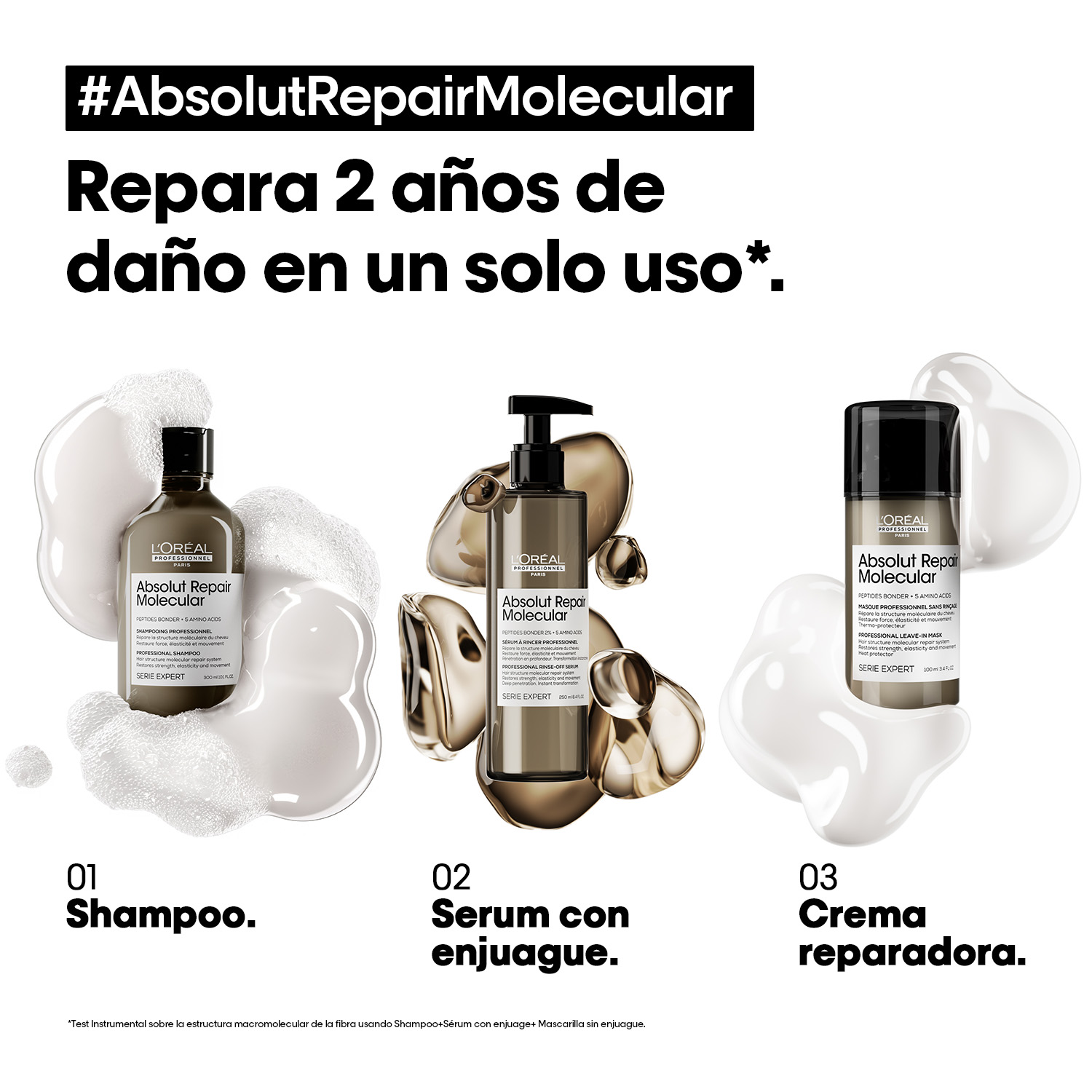 SERUM ABSOLUT REPAIR MOLECULAR (SUERO REPARADOR CON ENJUAGUE)